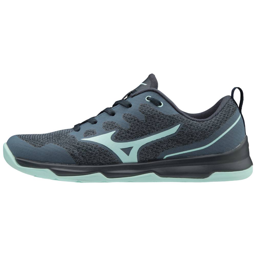 Mizuno TC-02 - Bayan Antrenman Ayakkabısı - Lacivert/Açık Mavi Türkiye (OKUIEF-096)